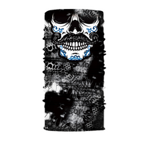 3D Tube Custom Logo Magic Sport Biker Cooling Neck Ghost Skull Face Shields Mask Multifunctional Seamless Tubular Bandanas