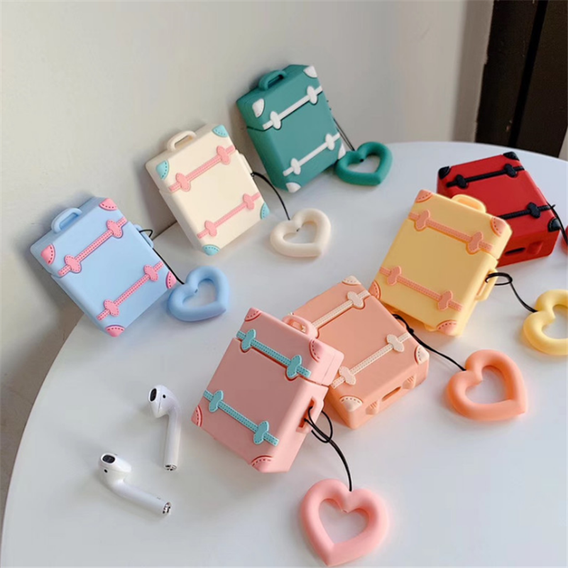 Silicon Wireless Earphone Carrying Case for Airpod 