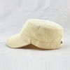 Custom High Quality 100% Cotton Flat Cap Wholesale 