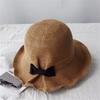 Lady Dome Fisherman Grass Handmade Bucket Straw Hat,bucket Hat Straw