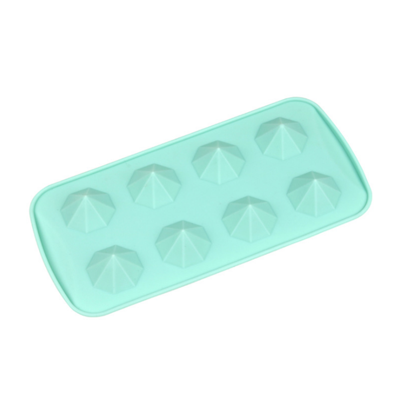 3D Diamonds Silicone Ice Cube Trays, Diamond Shape Ice Cube Tray