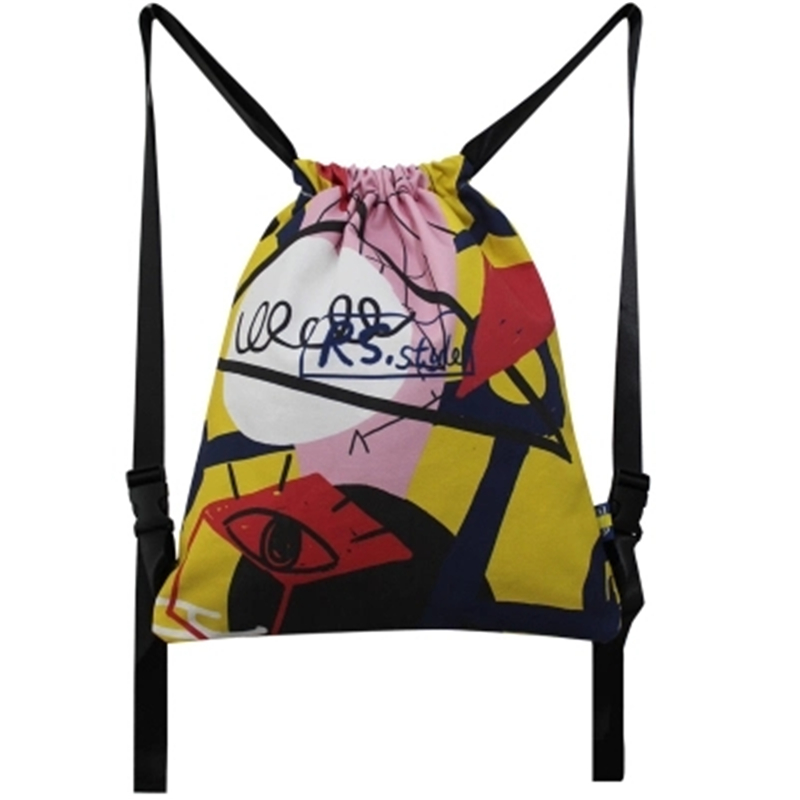 Wholesale Jiuhui Brand Cheap Plain Calico Drawstring Bag Cotton Bag