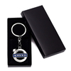 China Supplier High Quality Wholesale Custom Logo Key Chain, Round Shape Promotion Metal Key Chain