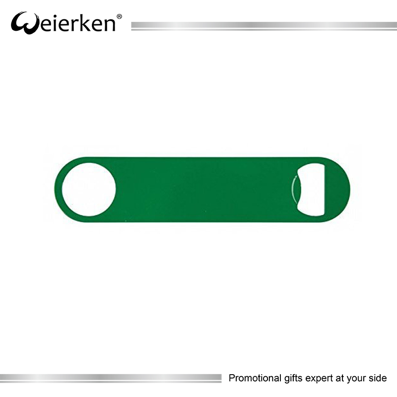 Customized Logo Cast Iron Bar Metal Rainbow Multifunction Beer Bottle Opener Bar Blade Stainless Steel Plain Bottle Opener