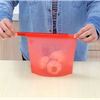 Eco Friendly Ziplock Leakproof Snack Reusable Silicone Food Storage Bag Fruits Vegetable Meats Prervation Container